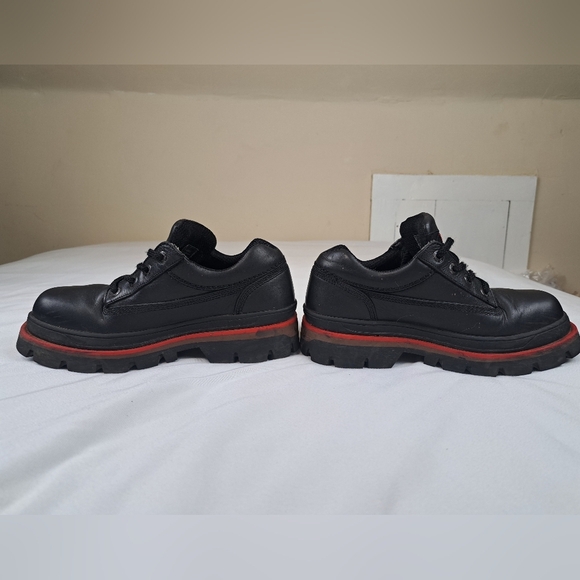 Diesel Steel Cap Mens Leather Boots Size 9 - Picture 11 of 13